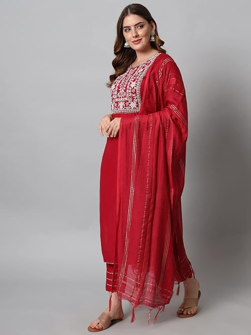 kurta pant with dupatta set